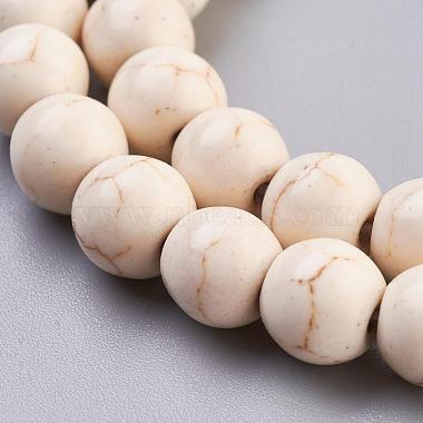 Synthetic Magnesite Beads Strands(TURQ-8D-011)-5