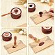 Brass Wax Seal Stamps with Rosewood Handle(AJEW-WH0412-0104)-3