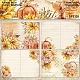 8 Sheets A5 Autumn Pumpkin Scrapbook Paper Pads(PW-WG62293-01)-4