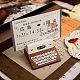 porte-mémos miniatures en forme de machine à écrire en résine(MIMO-PW0001-032B)-2