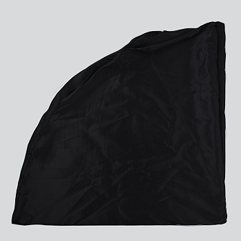 Polyester Tablecloths, for Dining Table Decoration, Round, Black, 3060x1mm