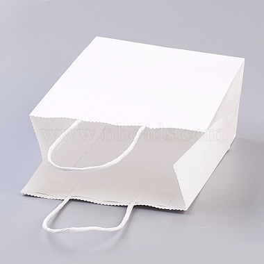 Pure Color Kraft Paper Bags(AJEW-G020-D-03)-4