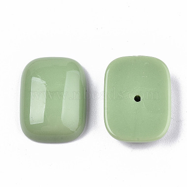 Mixed Opaque & Transparent Resin Beads(RESI-T048-06)-3