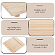 Placa base del cortador de arcilla de madera(TOOL-WH0155-57A)-4