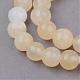 Natural Yellow Jade Beads Strands(G-Q462-10mm-36)-1