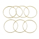 7Pcs Flat Vacuum Plating 201 Stainless Steel Bangles Sets for Women(BJEW-F476-07G-01)-3