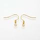 Brass Earring Hooks(KK-Q363-G-NF)-2