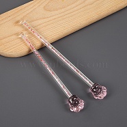 Glass Candle Stirring Rod, Palm, 160mm(PW-WG93873-03)