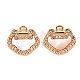 Brass Micro Pave Clear Cubic Zirconia Charms(KK-S360-112-NF)-1