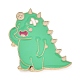 Cartoon-Dinosaurier mit Pflaster-Emaille-Pins(JEWB-P022-D03)-1