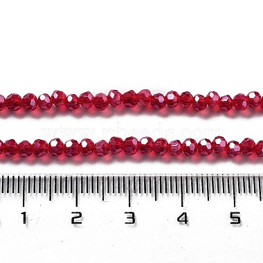 plaquent verre transparent perles brins(EGLA-A035-T3mm-A07)-4