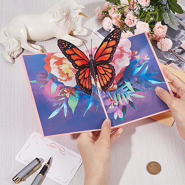 3d papillon pop up carte de voeux en papier(AJEW-WH0038-31)-3