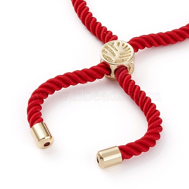 Adjustable Nylon Twisted Cord Slider Bracelets(BJEW-JB05857)-6