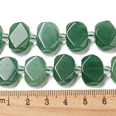 Natural Green Aventurine Beads Strands(G-G072-A05-02)-5