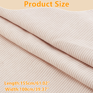 Corduroy Kintted Rib Fabric(DIY-WH0491-68A)-2