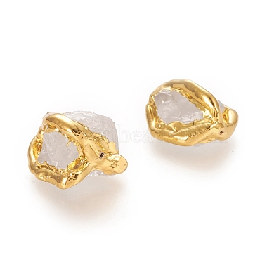 Perles de pierres précieuses naturelles brutes(G-P439-F)-4