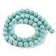 Chapelets de perles en amazonite naturelle(G-F602-02-8mm)-4