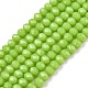 Opaque Solid Color Imitation Jade Glass Beads Strands(EGLA-A044-P1mm-D30)-1