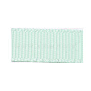High Dense Polyester Grosgrain Ribbons, Aquamarine, 1 inch(25.4mm), about 100yards/roll(OCOR-S112-H-74)