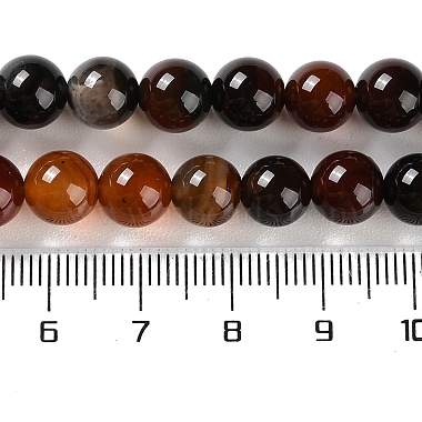 agate à rayures naturelles / brins de perles d'agate(G-Z060-A01-B13)-5