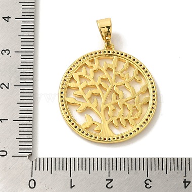 micro cuivres ouvrent pendentifs de zircons(KK-Z042-25G-02)-3