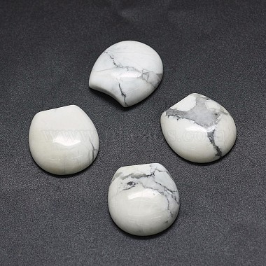 Cabochons howlite synthétiques(G-O175-13E)-1