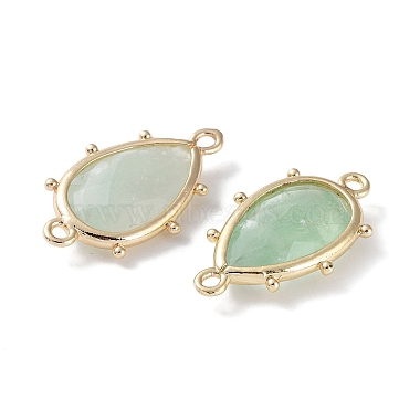 Natural Fluorite Connector Charms(G-G012-05G-08)-3