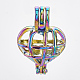 Plated Alloy Bead Cage Pendants(PALLOY-S119-064)-1