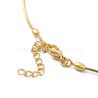 Rack Plating Brass Satellite Chain Necklace for Women(NJEW-F304-02G)-3