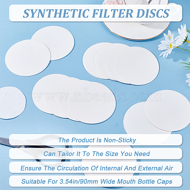 100Pcs 2 Style Circular Quantitative Filter Paper(AJEW-GF0007-71)-4