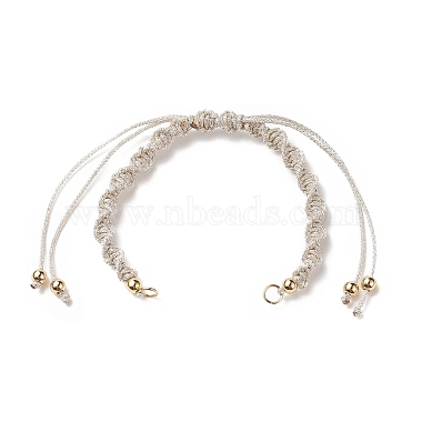 2Pcs 2 Style Polyester Cord Braided Bracelets(AJEW-JB01144-02)-2