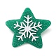 Stern mit Schneeflocken-Haarspangen aus Celluloseacetat (Harz).(PHAR-Q120-01A)-1