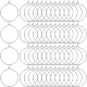 200Stück Weinglas-Anhängerringe aus Messing(KK-SP0001-31B-P)-1