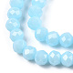 perles en verre plaquent brins(EGLA-A034-P3mm-A04)-2