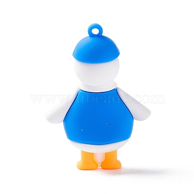 PVC Cartoon Duck Doll Pendants(X-KY-C008-06)-2