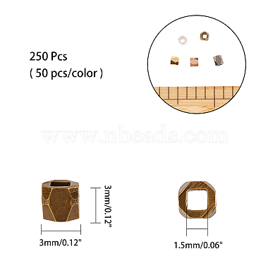 ARRICRAFT Brass Spacer Beads(KK-AR0001-18)-2