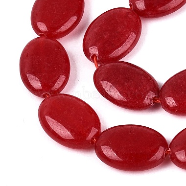 Dyed Natural White Jade Beads Strands(G-N370-01A-10)-4