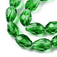 perles de verre brins(X-GLAA-R024-11x8mm-6)-2