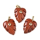 Natural Red Jasper Pendants(GG-CBA105B-01G-G)-1