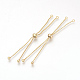 Brass Box Chain Slider Bracelet Making(X-KK-Q675-05G)-1