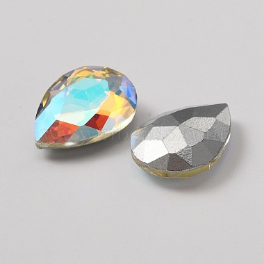 Glass Rhinestone Cabochons(RGLA-WH0005-09A)-2
