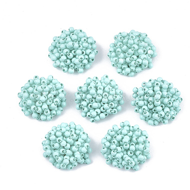 Pale Turquoise Others Acrylic Cabochons