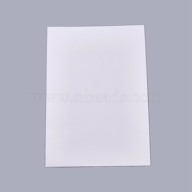 A4 Transparent Waterproof PVC Film(AJEW-WH0054-03)-2