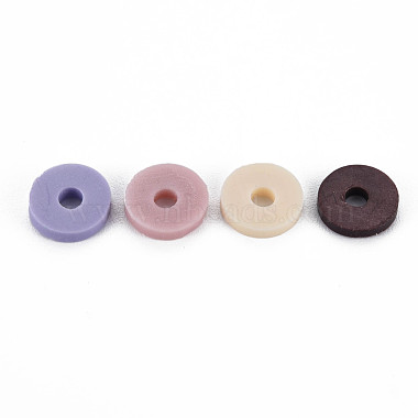 4 Colors Handmade Polymer Clay Beads(CLAY-N011-032-15)-3