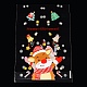 Selbstklebende Backbeutel aus Kunststoff zum Thema Weihnachten(ABAG-F006-04)-4