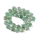 naturelles aventurine verte brins de perles(G-N342-14)-3