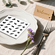 Rectangle Plastic Self-Adhesive Restaurant Menu Label Stickers(AJEW-WH20178-001)-4