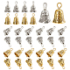 AHADERMAKER 40Pcs 2 Colors Alloy Bell Charms(FIND-GA0005-71)-1