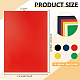 24Pcs 6 Colors PVC Plastic Sheets(AJEW-BC0011-24B)-2