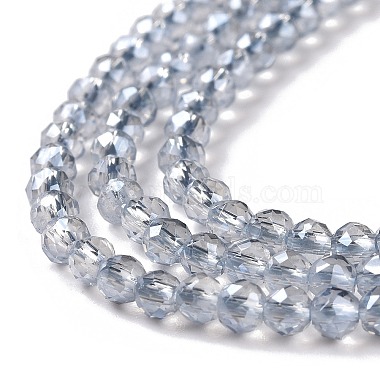 plaquent verre transparent perles brins(GLAA-H021-01B-FR03)-5